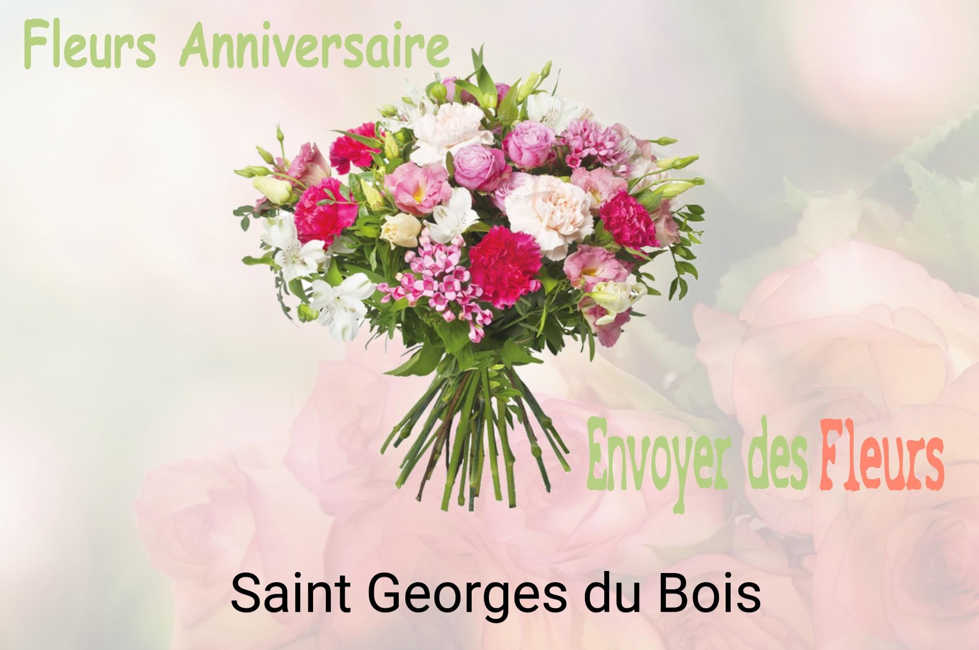 Bouquet de fleurs d’anniversaire livré à Saint-Georges-du-Bois