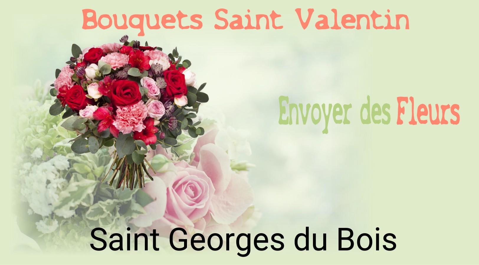 Roses de Saint-Valentin livrées à Saint-Georges-du-Bois